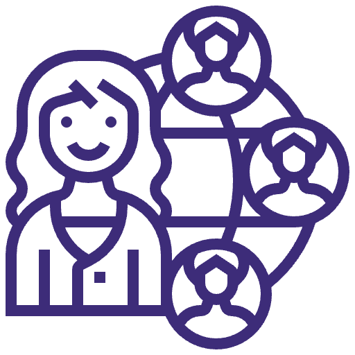 Ícone de pessoas (assistentes sociais)